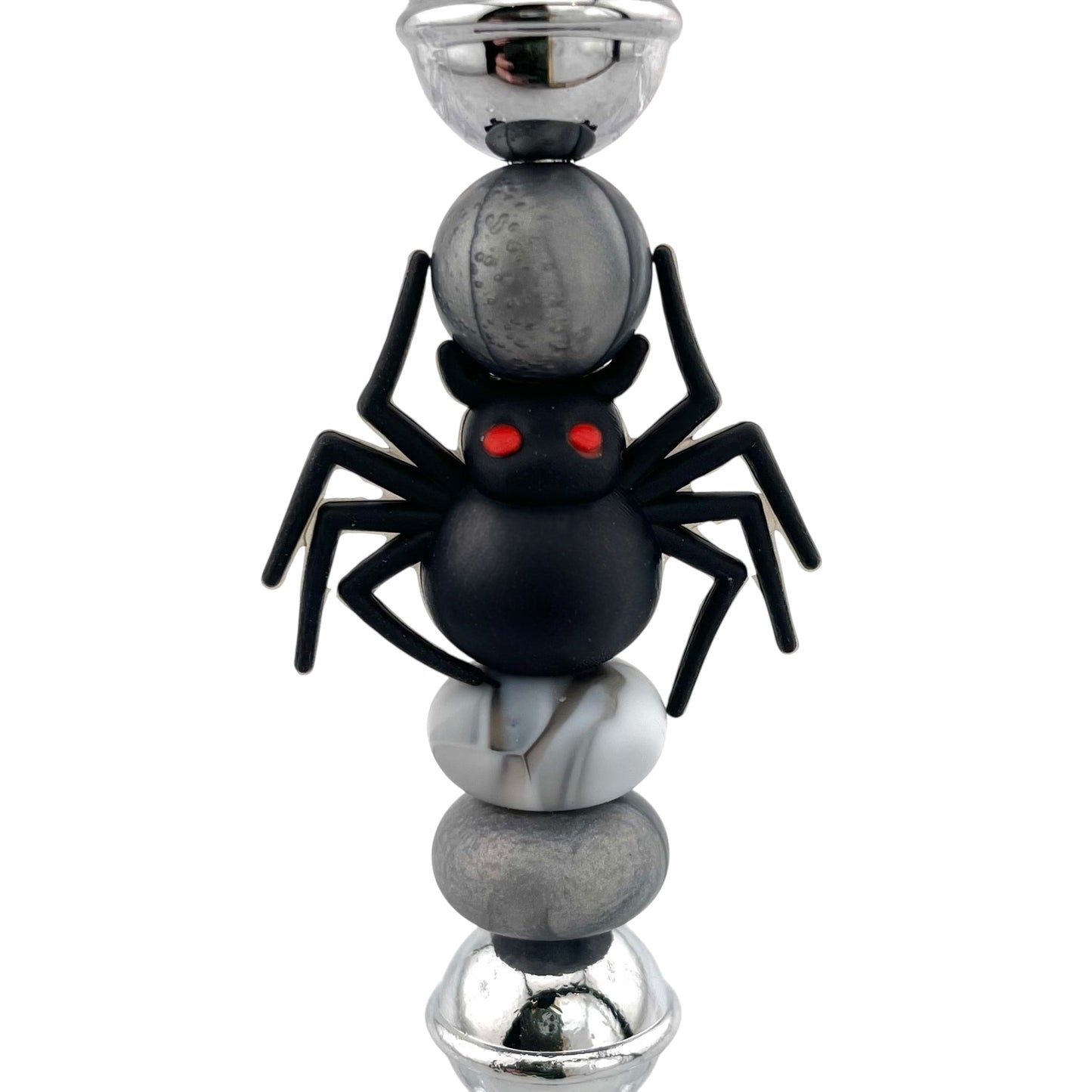 Creepy Spider Beaded Bottle Opener – Halloween & Gothic Vibes