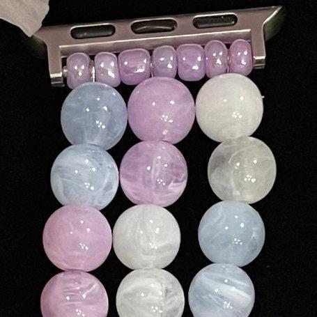 Acrylic Cloud Watch Band Compatible with Apple Watch Band with Custom Sizing!