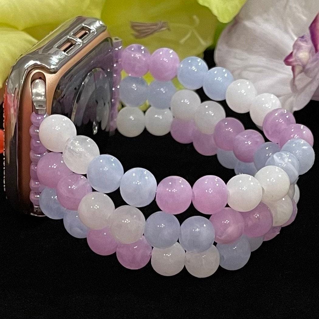 Acrylic Cloud Watch Band Compatible with Apple Watch Band with Custom Sizing!