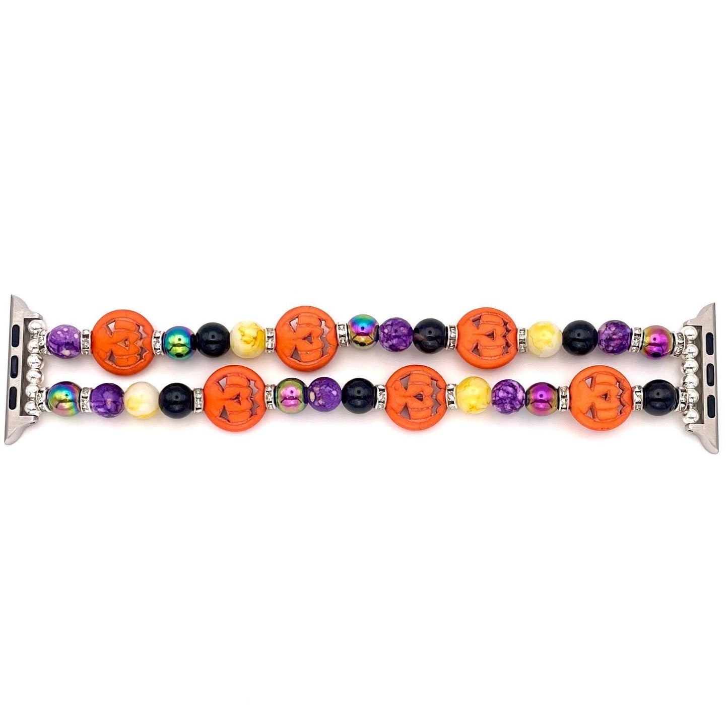 Halloween Pumpkin Watch Band Compatible with Apple Watch