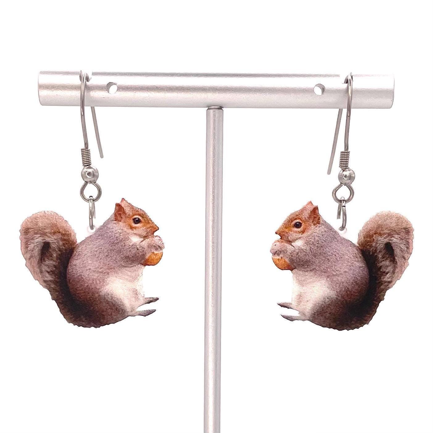 Critter Charm Earrings Made with Hypoallergenic Stainless Steel Earring Hooks