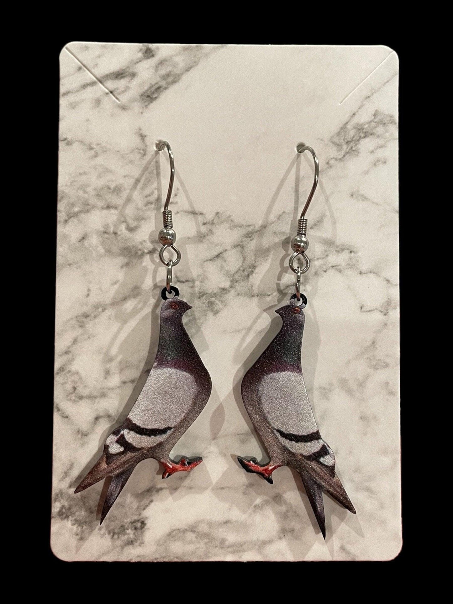 Critter Charm Earrings Made with Hypoallergenic Stainless Steel Earring Hooks