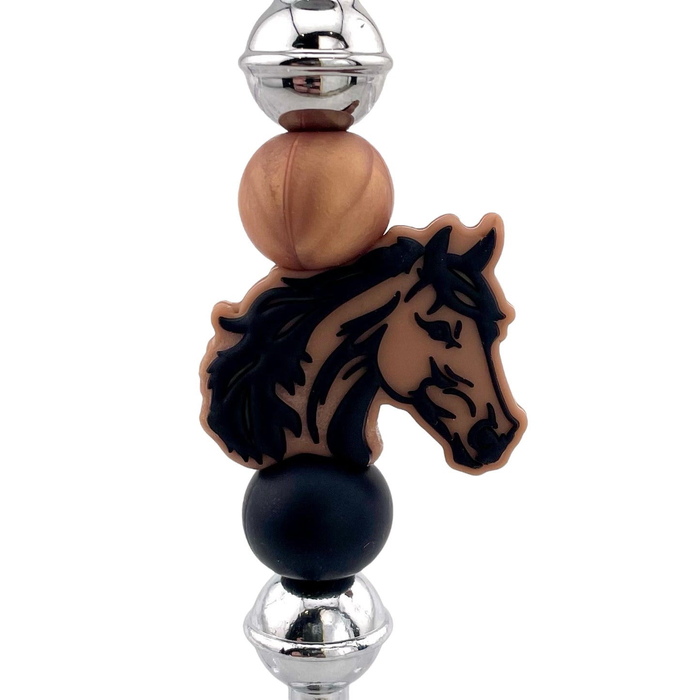 Horse Beaded Bottle Opener – Stainless Steel Handle with Western Charm | Unique Gift for Horse Lovers