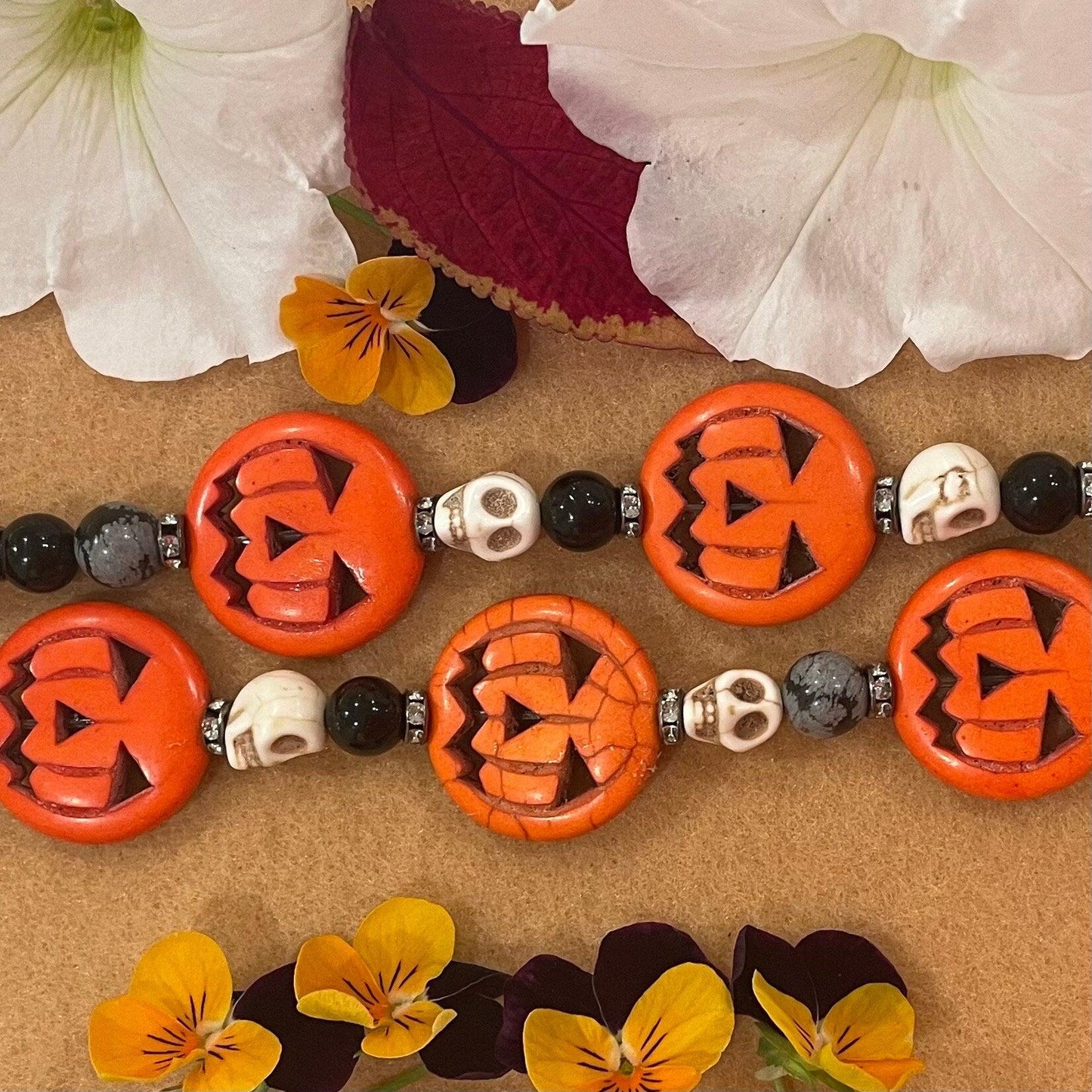Halloween Watch Band Compatible with Apple Watch, Pumpkin Watch Band