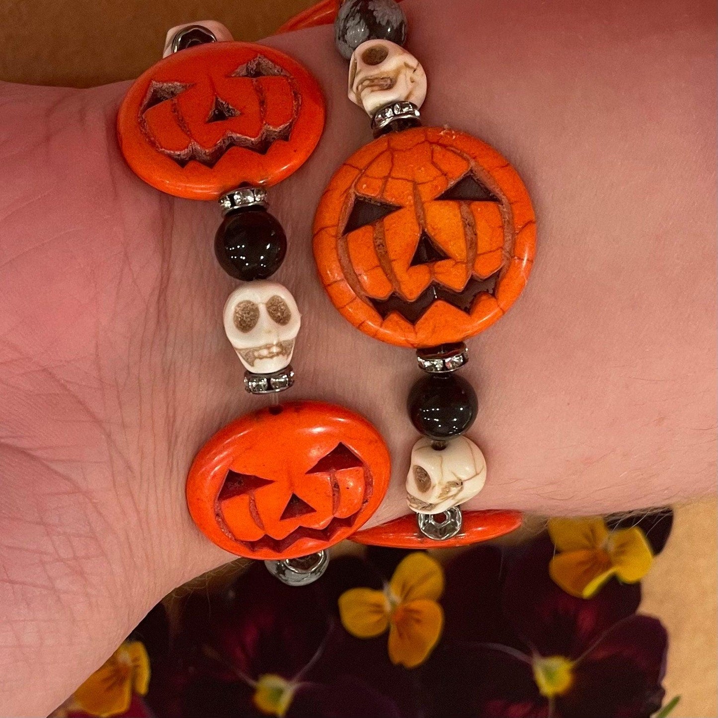 Halloween Watch Band Compatible with Apple Watch, Pumpkin Watch Band