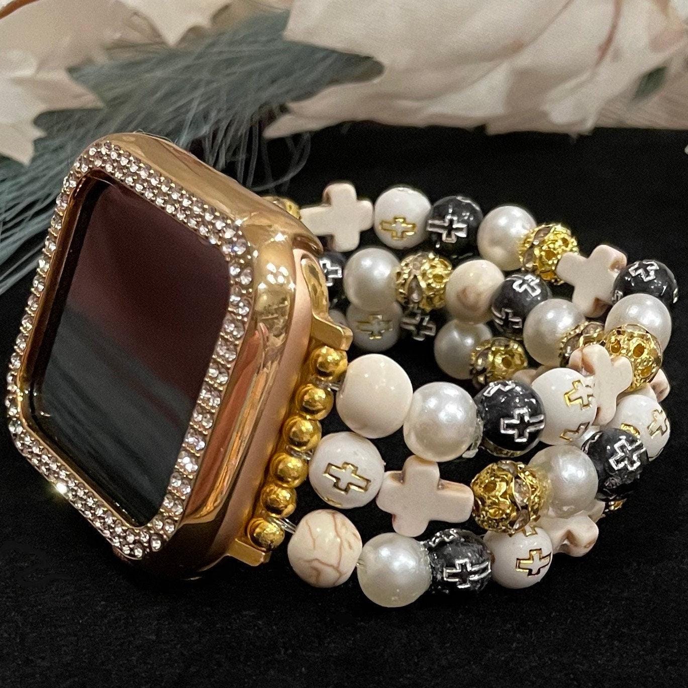 Religious Watch Band Compatible with Apple Watch with Custom Sizing & Multiple Colors Available.