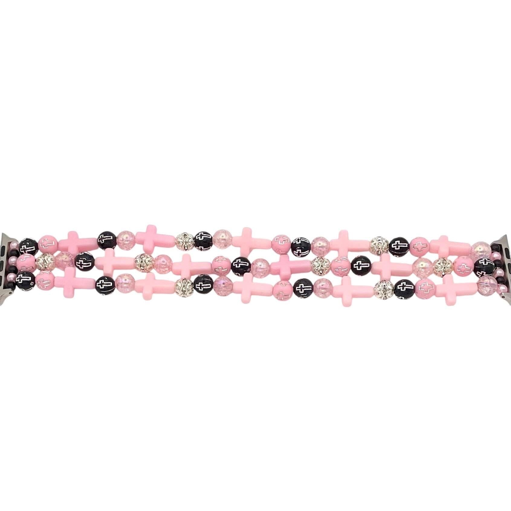 Religious Watch Band Compatible with Apple Watch with Custom Sizing & Multiple Colors Available.