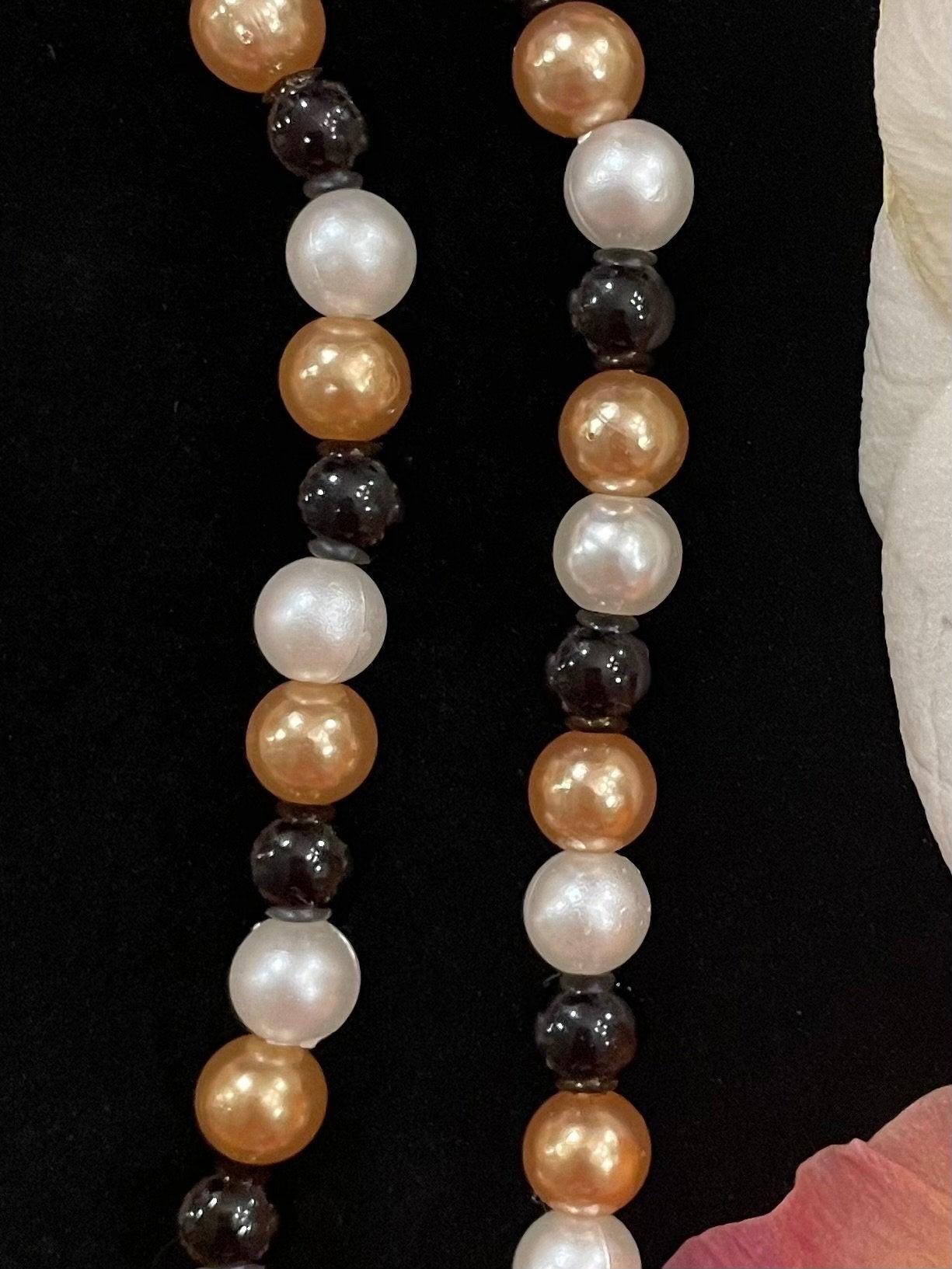 Fall Watch Necklace Pendant Compatible With Apple Watch Made With Imitation Pearls